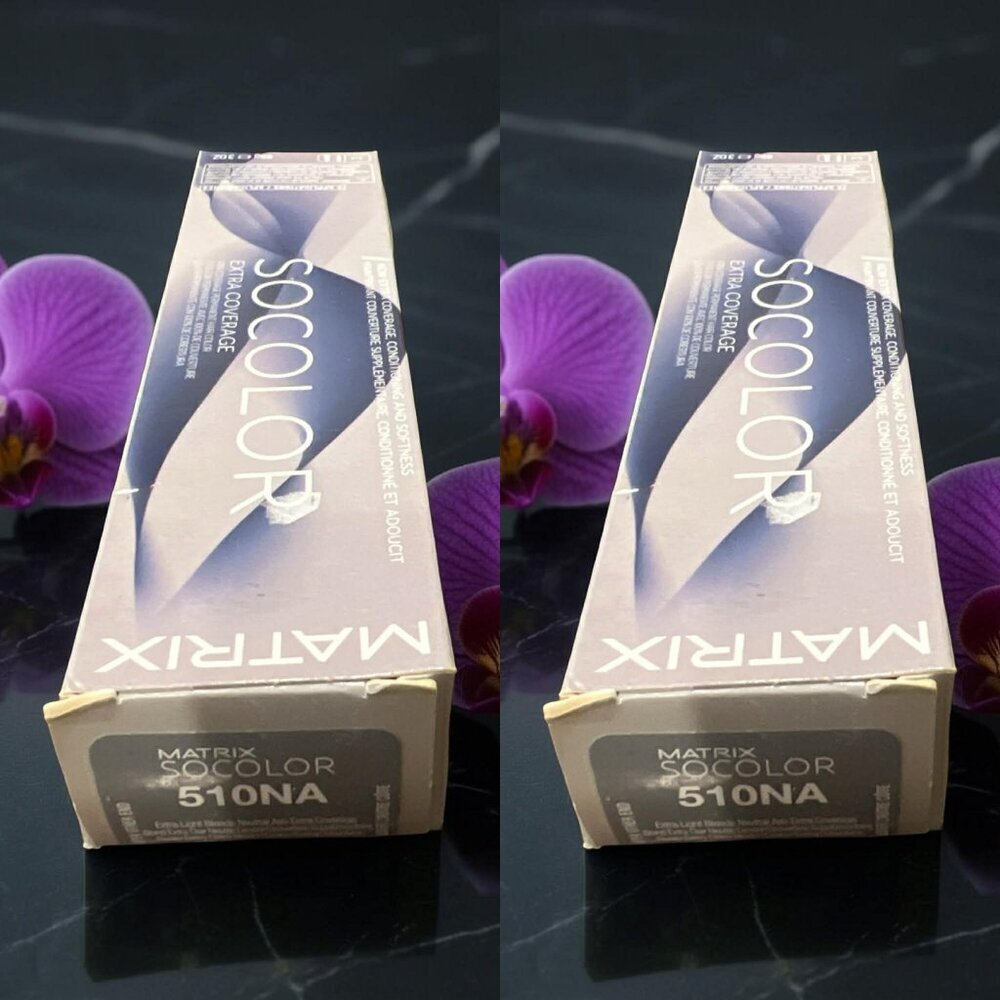 Matrix Socolor 510NA Extra Light Blonde Neutral Ash 3 oz_ 2 units